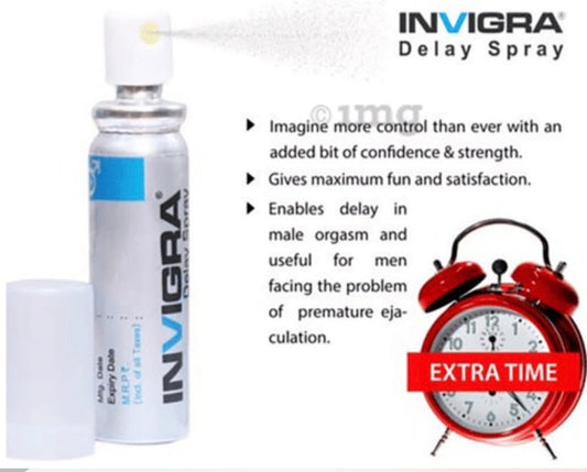 Invigra Timing Spray for Men Free shipping